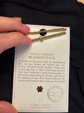 NWT!  Tiny Tags bracelet stack
